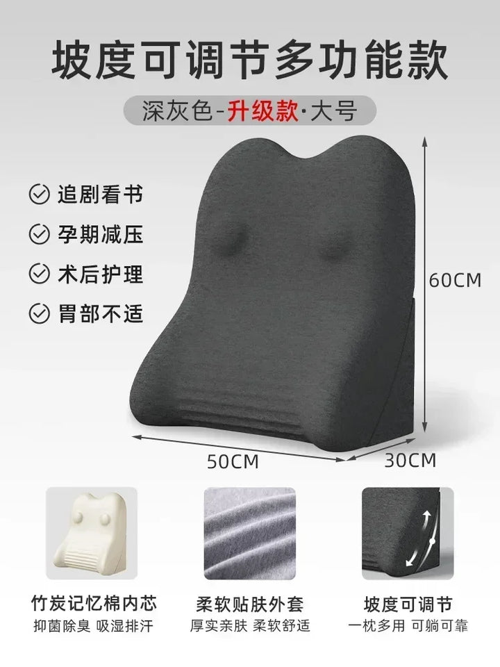 Vornyx CloudNest™ Ergonomic Bedhead Support Pillow