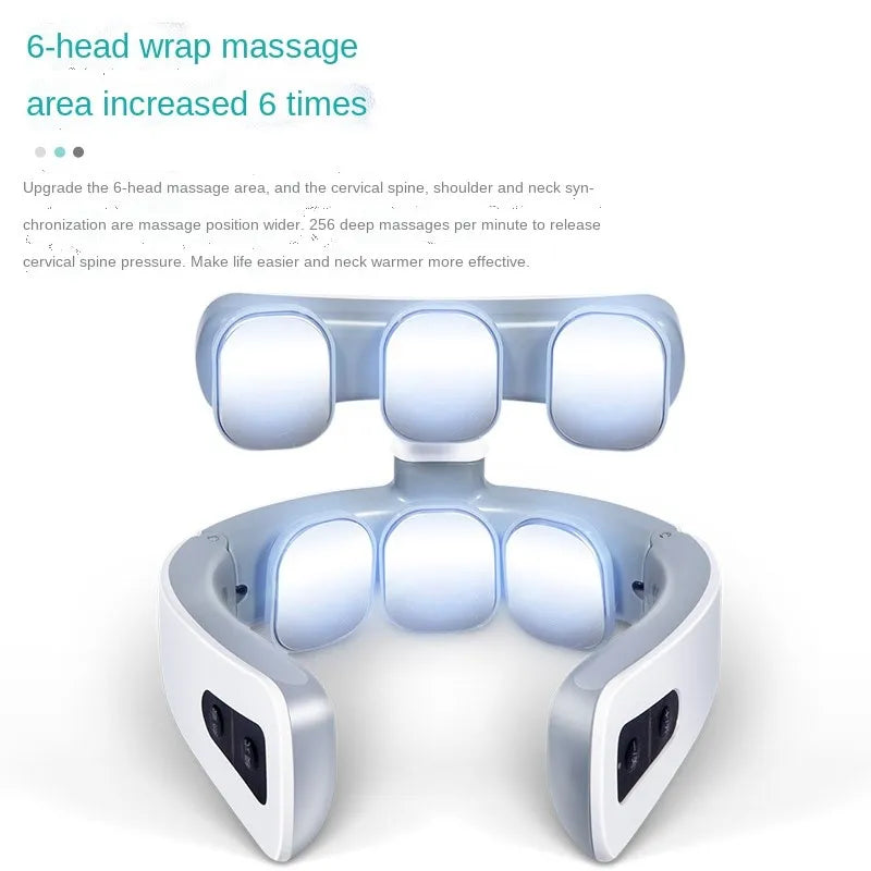 Vornyx NeuroEase™ 6 | Heated Neck Pulse Massager