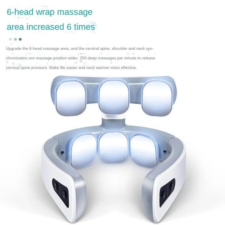 Vornyx NeuroEase™ 6 | Heated Neck Pulse Massager