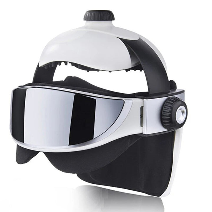 Vornyx HeadCalm™ | Air-Pressure Head Massager with Vibration & Music