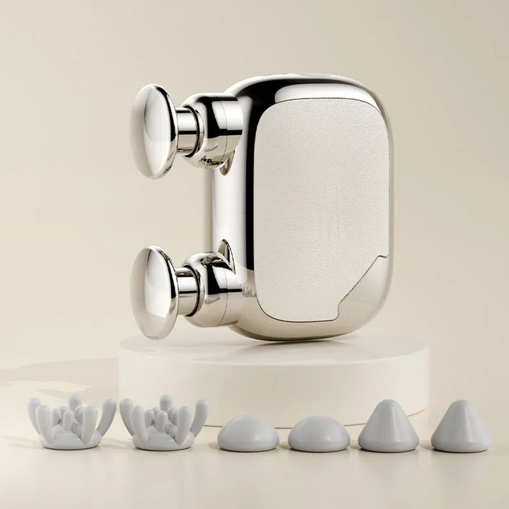 Vornyx DuoPulse™ Gold | Dual-Head Mini Muscle Massager