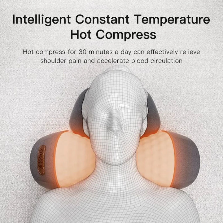 Vornyx SpineAlign™ Memory Foam Cervical Massager Pillow