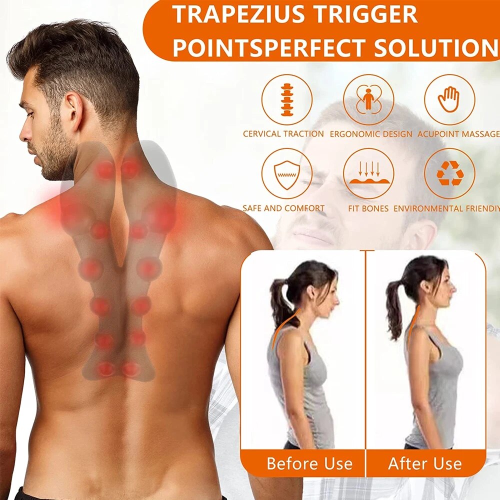TrapezEase - Trapezius Trigger Point Massage Tool