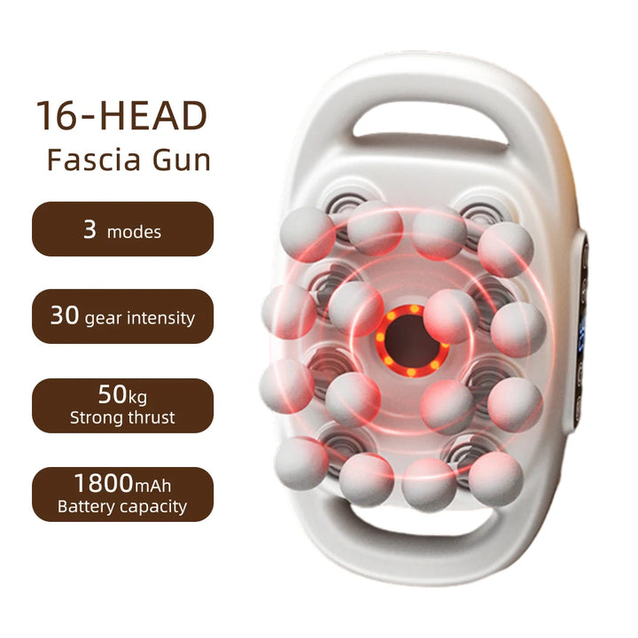 Vornyx PowerPulse™ 16-Head Deep Tissue Massage Gun