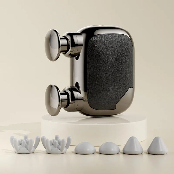 Vornyx DuoPulse™ Gold | Dual-Head Mini Muscle Massager