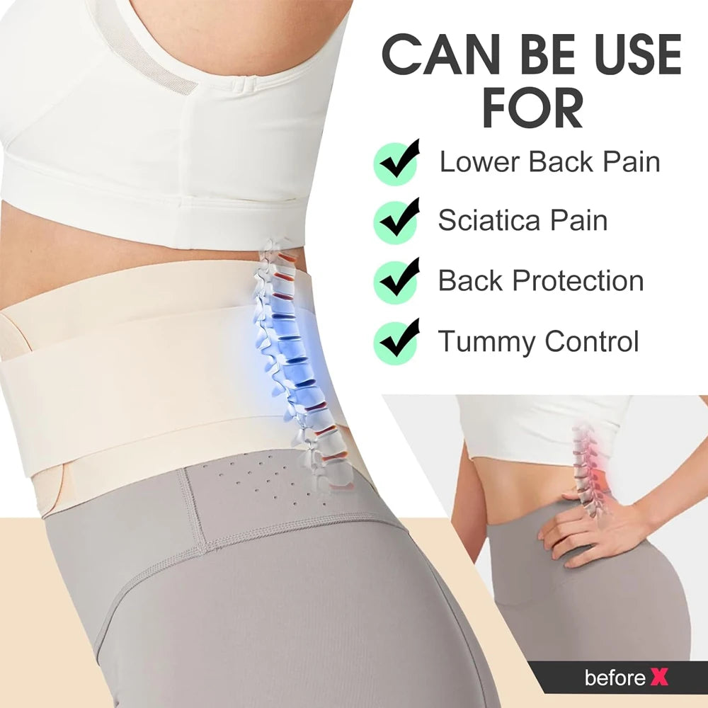 Vornyx FlexiCore™ | Slim Lumbar Support Belt