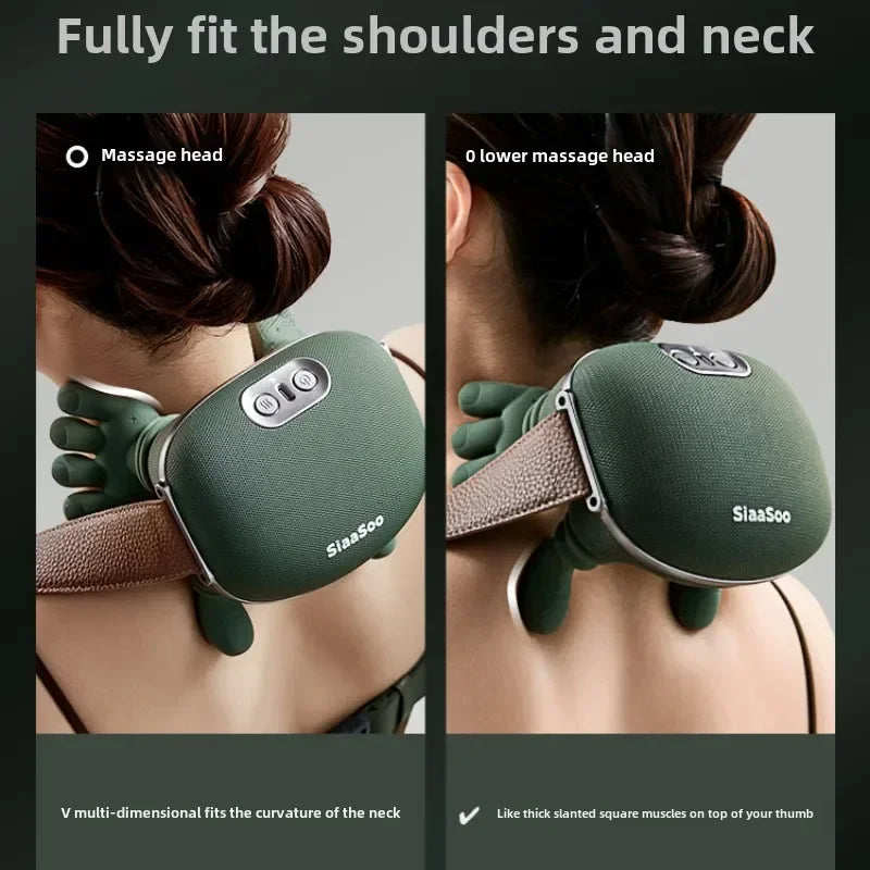Vornyx NeuroGlide™ N7 Heated Red-Light Neck & Shoulder Massager
