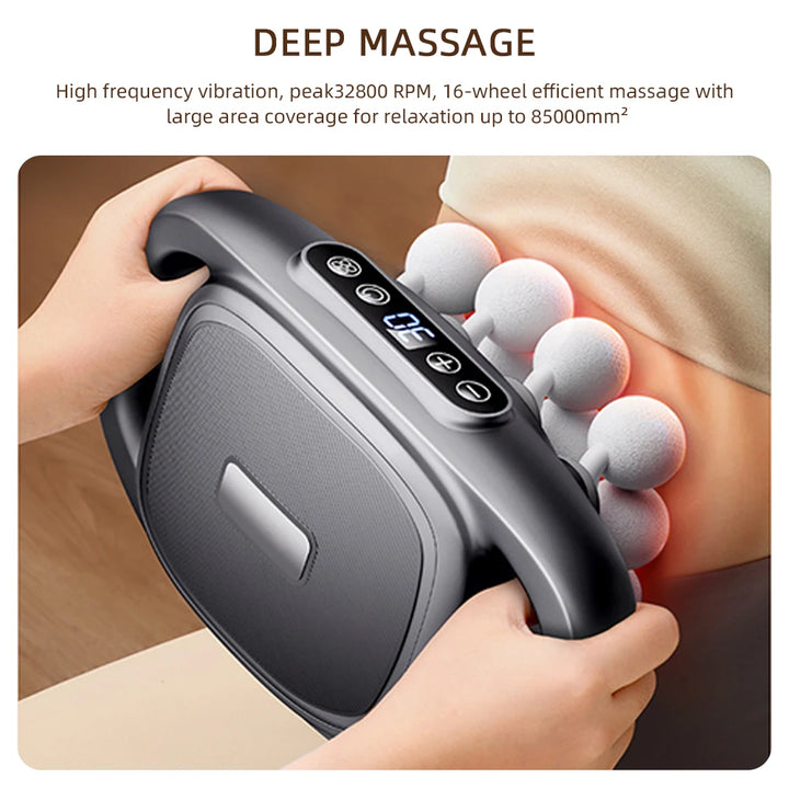 Vornyx PowerPulse™ 16-Head Deep Tissue Massage Gun