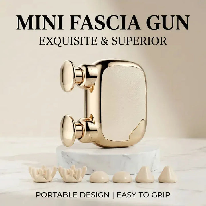 Vornyx DuoPulse™ Gold | Dual-Head Mini Muscle Massager
