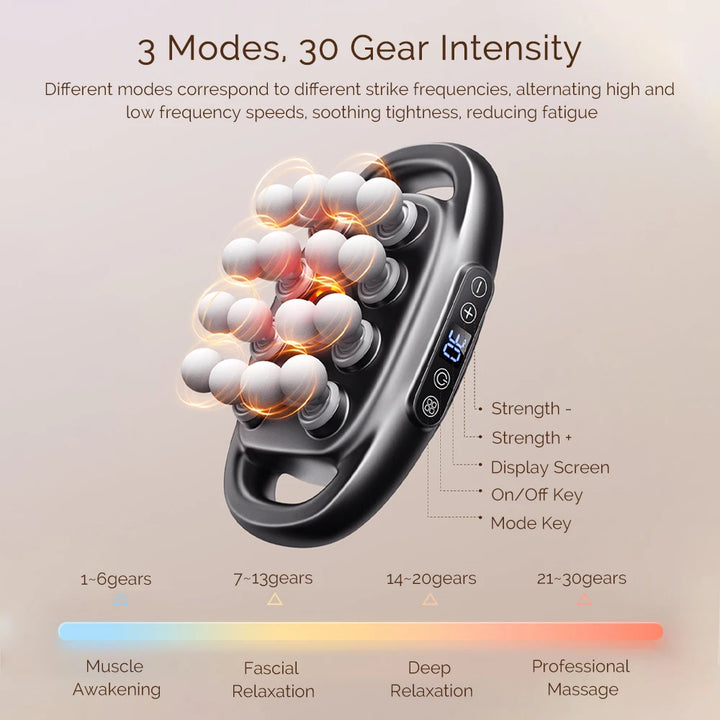 Vornyx PowerPulse™ 16-Head Deep Tissue Massage Gun