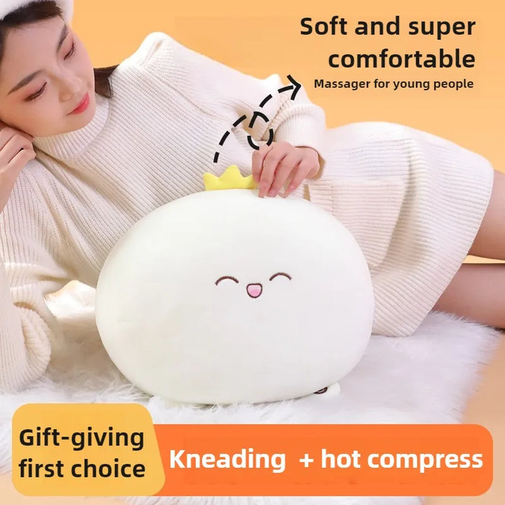 Vornyx CuddleKnead™ Plush 3D Massage Pillow