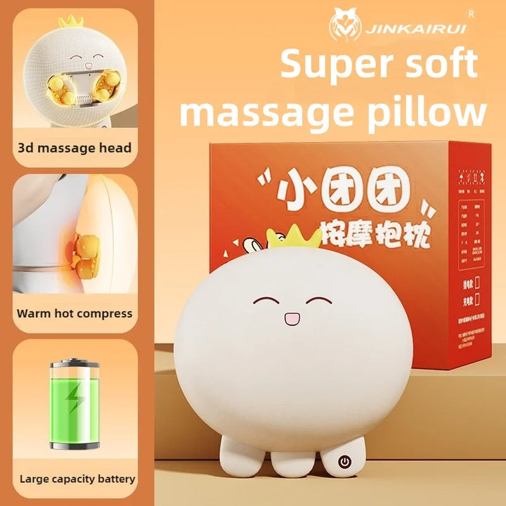 Vornyx CuddleKnead™ Plush 3D Massage Pillow