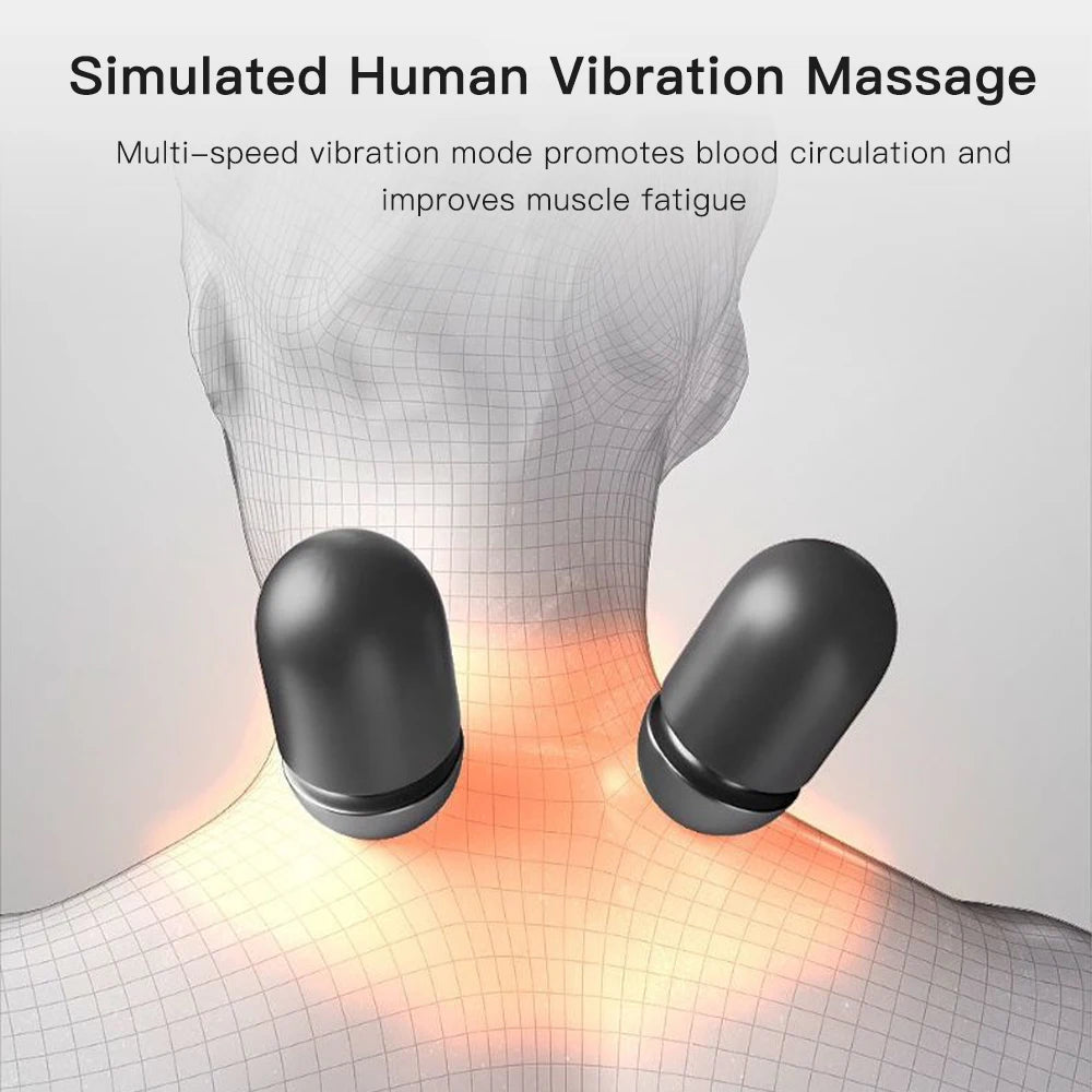 Vornyx SpineAlign™ Memory Foam Cervical Massager Pillow