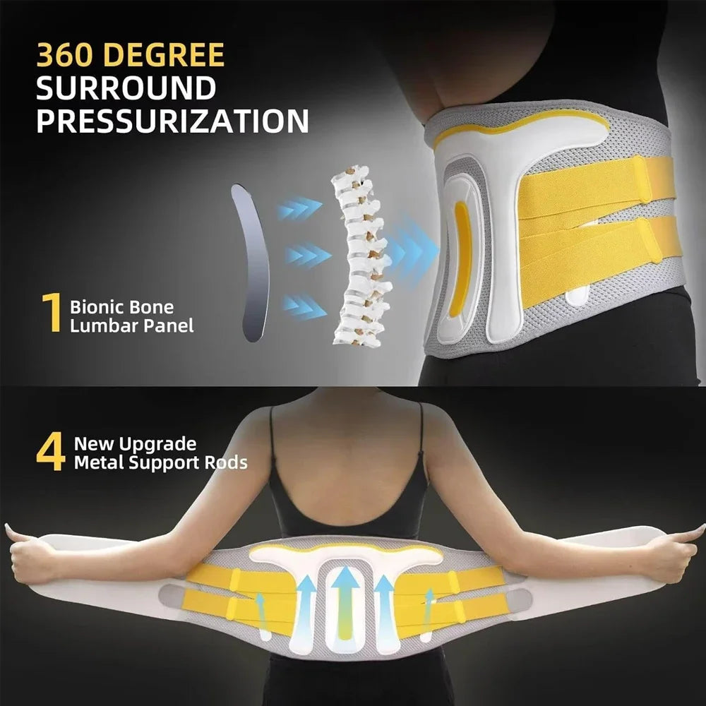 Vornyx LumbarGuard™ | Adjustable Back Support Brace