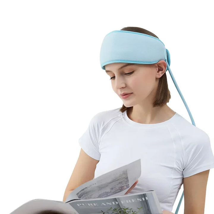 Vornyx HaloEase™ | Air Compression & Warming Head Massager