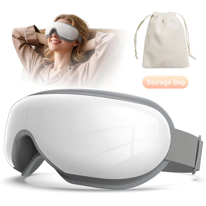 Vornyx CloudCalm™ | Heated Air-Compression Eye Massager with Bluetooth