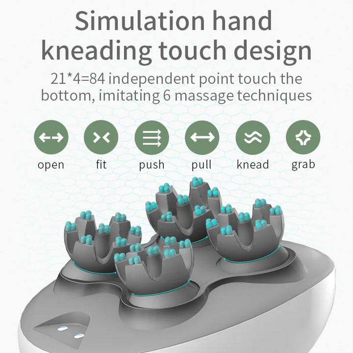 Vornyx ScalpEase™ | Electric Kneading & Vibration Scalp Massager