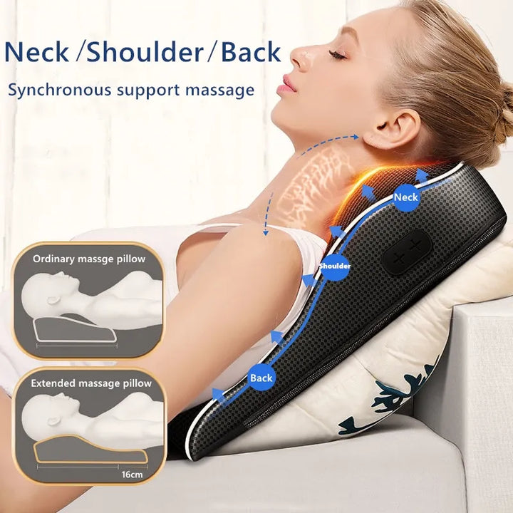 SerenityWave - Smart Full Neck and Back Massager
