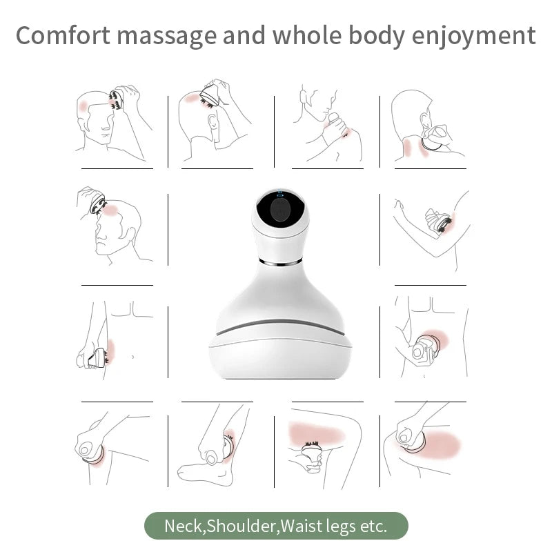 Vornyx ScalpEase™ | Electric Kneading & Vibration Scalp Massager